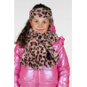 B.Nosy Annegirls scarf and headband lt. Pink leo