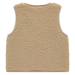 Babyface baby girls teddy gilet Nude