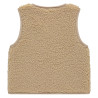 Babyface baby girls teddy gilet Nude