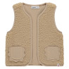 Babyface baby girls teddy gilet Nude