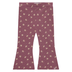 Babyface baby girls flared pants Burgundy