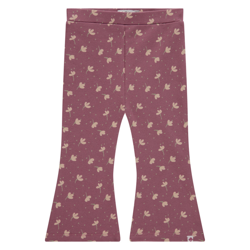 Babyface baby girls flared pants Burgundy