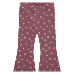 Babyface baby girls flared pants Burgundy