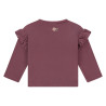 Babyface baby girls t-shirt long sleeve Burgundy