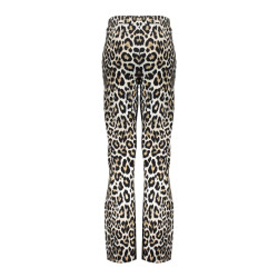 Geisha Kids Pants wide AOP leopard black/sand