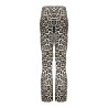 Geisha Kids Pants wide AOP leopard black/sand