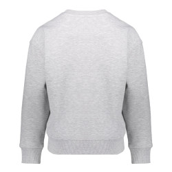 Geisha Kids Sweater league grey melange/black