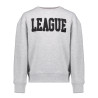 Geisha Kids Sweater league grey melange/black