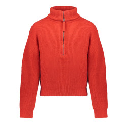 Geisha Kids Pullover zipper red