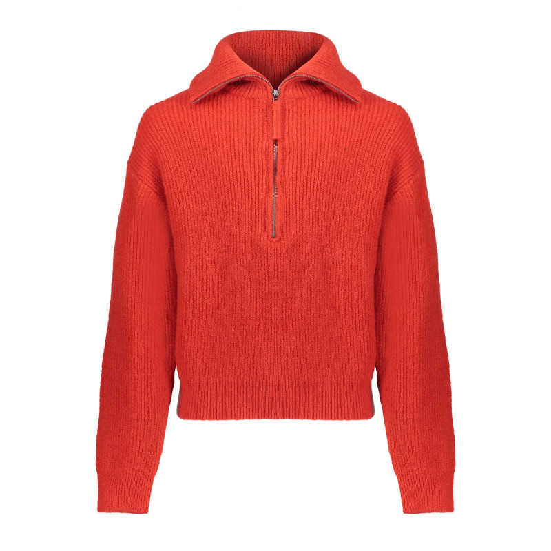 Geisha Kids Pullover zipper red