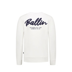 Ballin Junior Echoes Of The Urban Wild Sweater Off white
