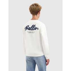 Ballin Junior Echoes Of The Urban Wild Sweater Off white