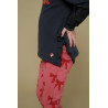 Jubel Flared broek AOP - Queen Of Hearts Roze