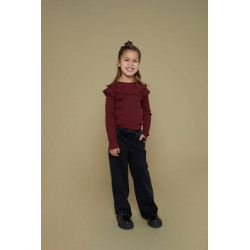 Jubel Culotte denim look - Queen Of Hearts Antraciet