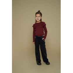 Jubel Culotte denim look - Queen Of Hearts Antraciet