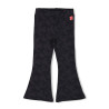 Jubel Flared broek AOP - Queen Of Hearts Antraciet