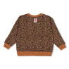 Jubel Sweater AOP - Queen Of Hearts Bruin