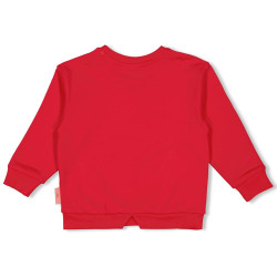 Jubel Sweater - Queen Of Hearts Rood