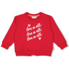 Jubel Sweater - Queen Of Hearts Rood