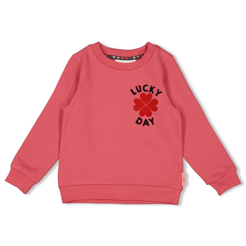 Jubel Sweater - Queen Of Hearts Roze