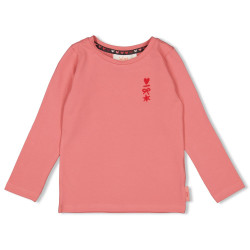 Jubel Longsleeve - Queen Of Hearts l.Roze