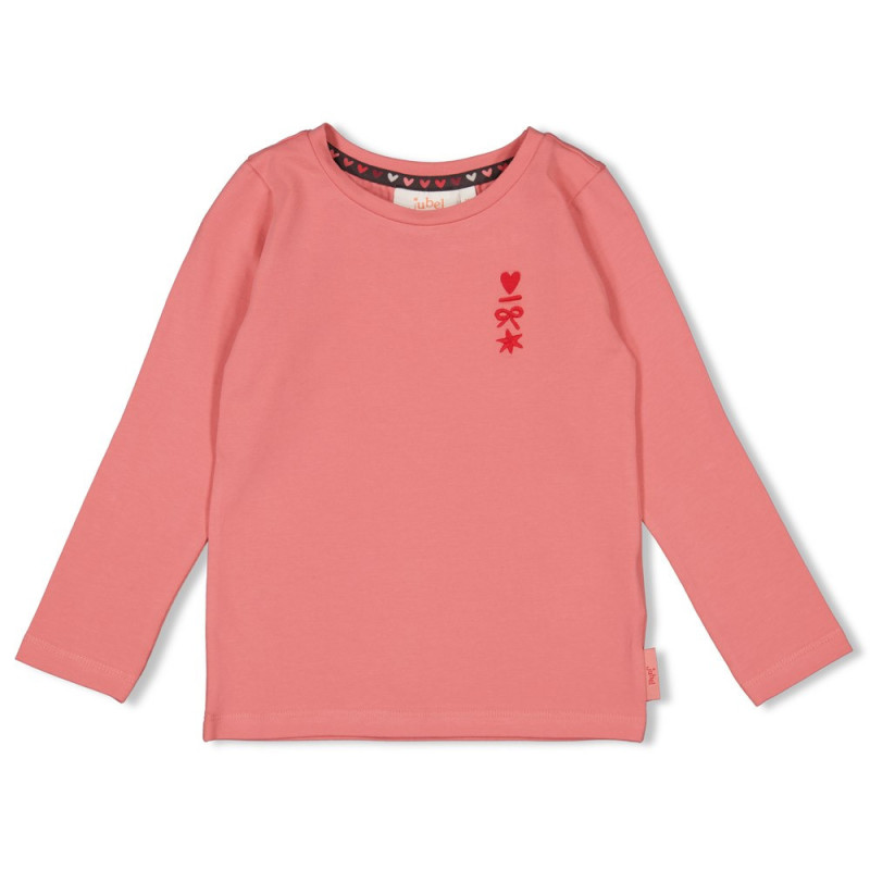 Jubel Longsleeve - Queen Of Hearts l.Roze