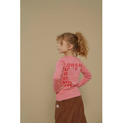 Jubel Longsleeve - Queen Of Hearts l.Roze