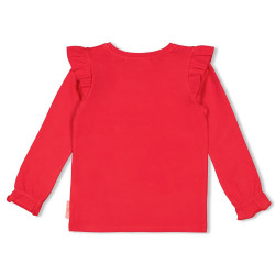 Jubel Longsleeve - Queen Of Hearts Rood