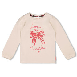 Jubel Longsleeve - Queen Of Hearts Offwhite