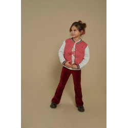 Jubel Bomberjack - Queen Of Hearts Roze