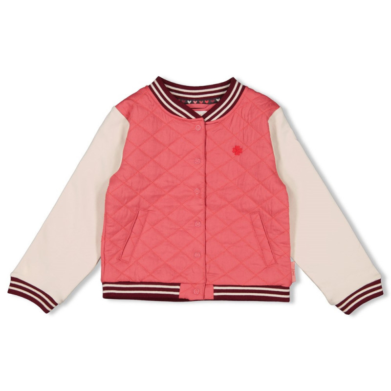 Jubel Bomberjack - Queen Of Hearts Roze