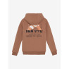 Indian Blue Jeans Hoodie DNM Style Brown