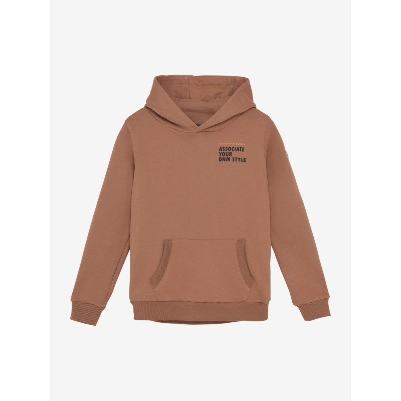 Indian Blue Jeans Hoodie DNM Style Brown