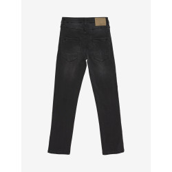 Indian Blue Jeans 2556 Wide Straight Black Jeans Black