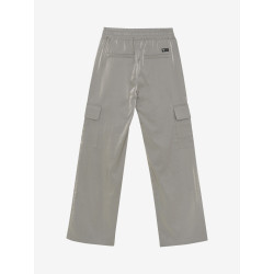 Indian Blue Jeans Wide Shiny Cargo Pants  Grey