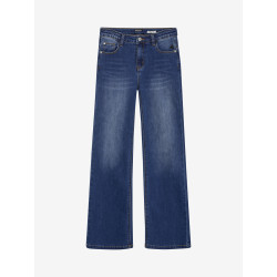 Indian Blue Jeans Wide Fit Dark Denim  Dark Navy