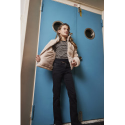 Indian Blue Jeans Bootcut Fit Black  Black