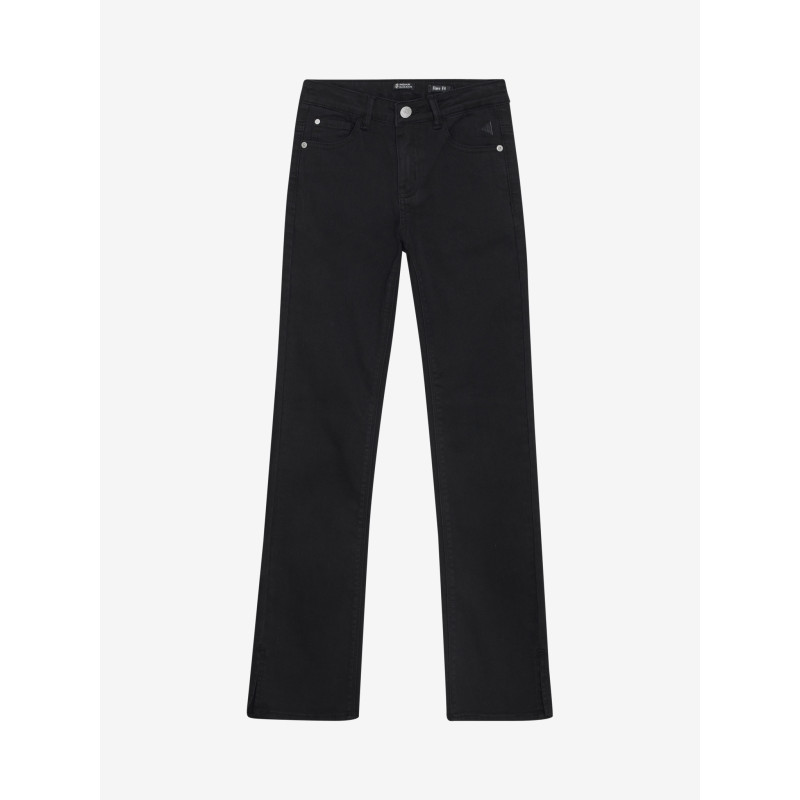 Indian Blue Jeans Bootcut Fit Black  Black