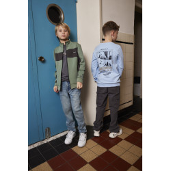 Indian Blue Jeans Sweater Backprint Blue