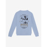 Indian Blue Jeans Sweater Backprint Blue