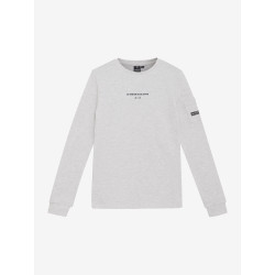 Indian Blue Jeans T-Shirt Longsleeve Sleeve Pkt Grey