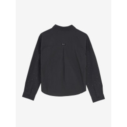 Indian Blue Jeans Shirt Studs Grey