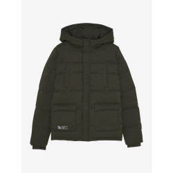 Indian Blue Jeans Puffer Jacket Khaki