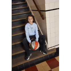 Indian Blue Jeans Hoodie Cut&Sew Blue