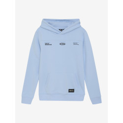 Indian Blue Jeans Hoodie Cut&Sew Blue