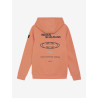 Indian Blue Jeans Hoodie Kangaroo Pocket Orange