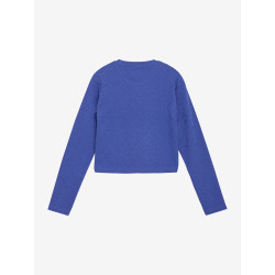 Indian Blue Jeans Longsleeve  Logo Jaquard Blue