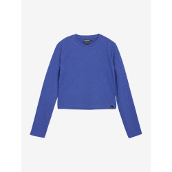 Indian Blue Jeans Longsleeve  Logo Jaquard Blue