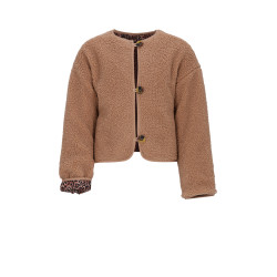 NoBell' Dimo Reversible Animal AOP Jacket Animal Brown