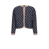 NoBell' Dimo Reversible Aztec AOP Jacket Navy Blazer